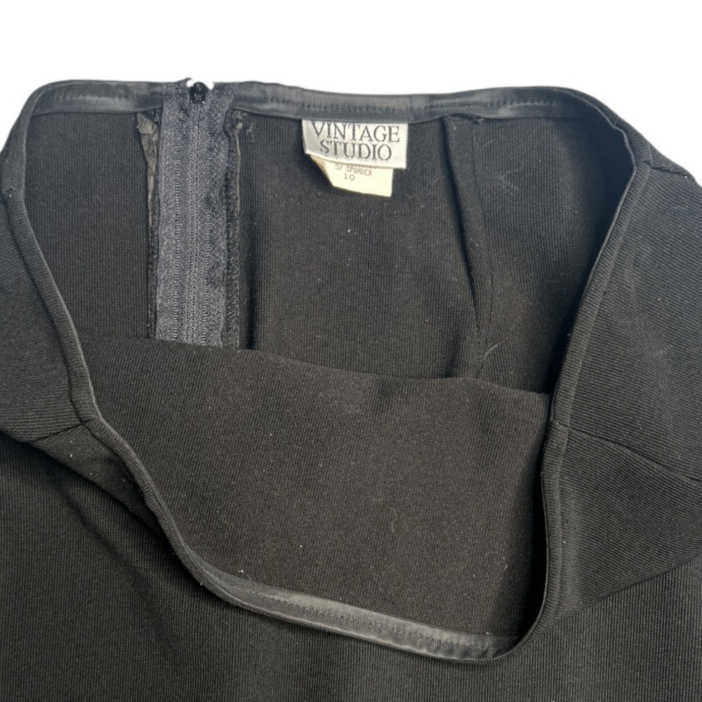 Vintage Studio Black Skirt - Picture 3 of 8